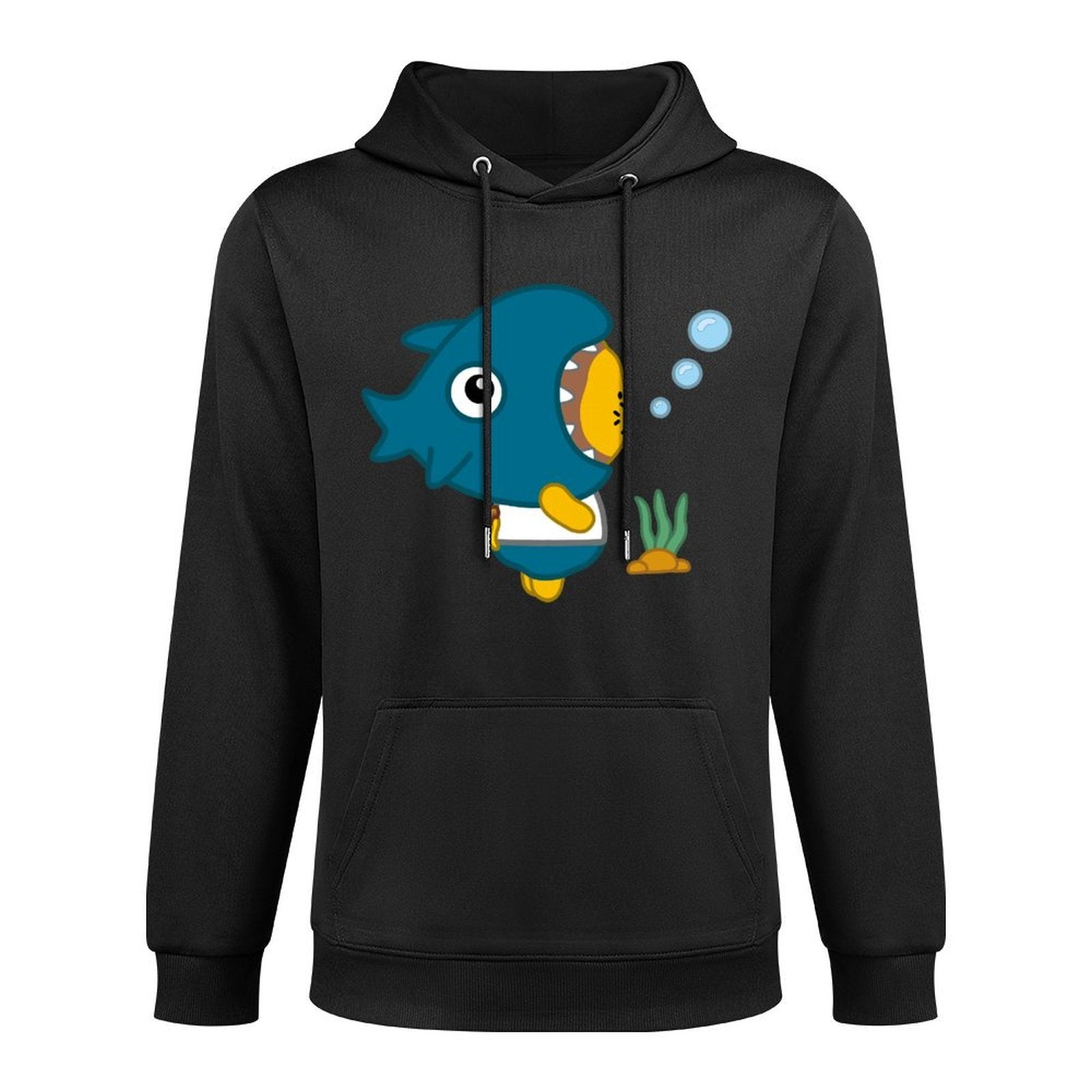 LooseFit Basic Front Graphic Hoodies